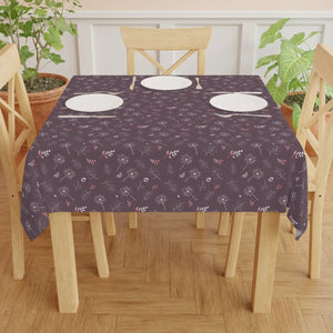 Mauve Tablecloth – Polyester Fabric Square - Dipaliz - Tablecloths