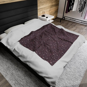 Custom Luxurious Velveteen Blanket – Unique Home - Dipaliz - Blankets