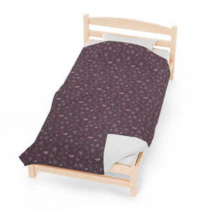 Custom Luxurious Velveteen Blanket – Unique Home - Dipaliz - Blankets