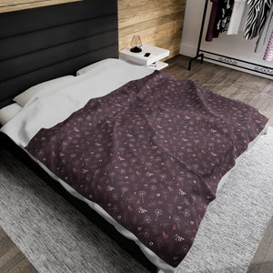 Custom Luxurious Velveteen Blanket – Unique Home - Dipaliz - Blankets