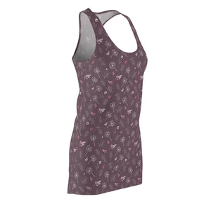 Mauve Racerback Dress – Dandelion Polyester - Dipaliz - Dresses - Xs