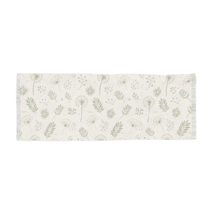 Chic Lightweight Scarf - Dandelions and Leaves Print - Dipaliz - Scarves & Shawls