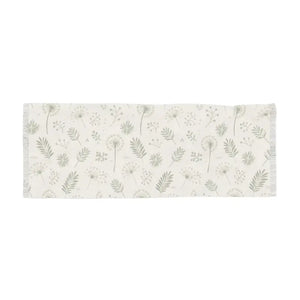 Lightweight Scarf Dandelions & Leaves Women’s Fashion - Dipaliz - 27’’ × 73’’ - Scarves Shawls