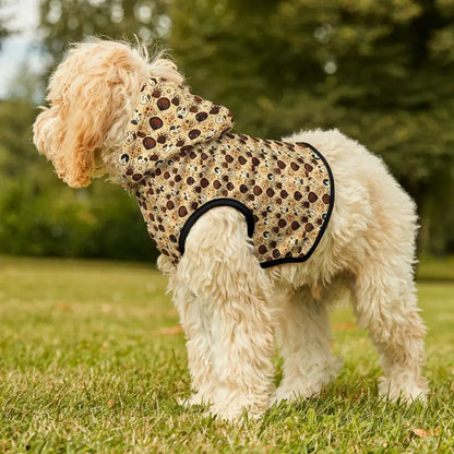 Dashing Dog Hoodie: Chic Pup Fashion Made Cool with Print - Pets