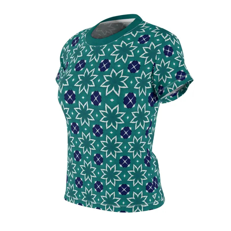 Turn Heads with Dipaliz Abstract Pattern Aop Sew Tee - T-shirt