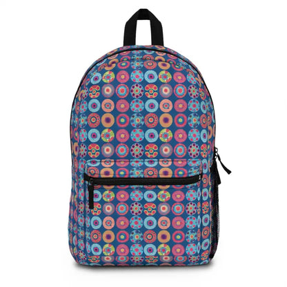 Turn Heads with this Colorful Pattern Backpack! - one Size Bags