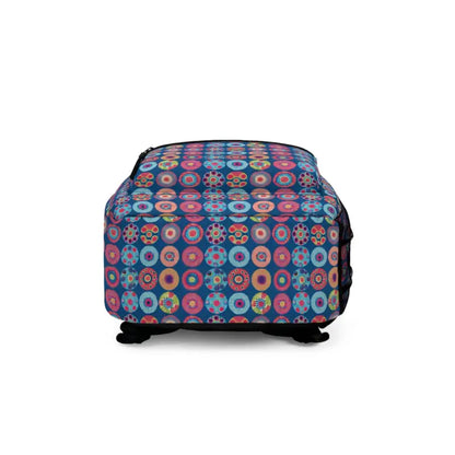 Turn Heads with this Colorful Pattern Backpack! - one Size Bags