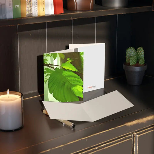 Elevate Gift-giving with Eco-friendly Foliage Greeting Cards - Paper Products