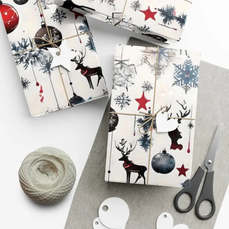 Dazzle with Christmas-themed Gift Wrap Papers Today! - Home Decor