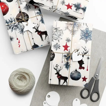 Dazzle with Christmas-themed Gift Wrap Papers Today! - Home Decor