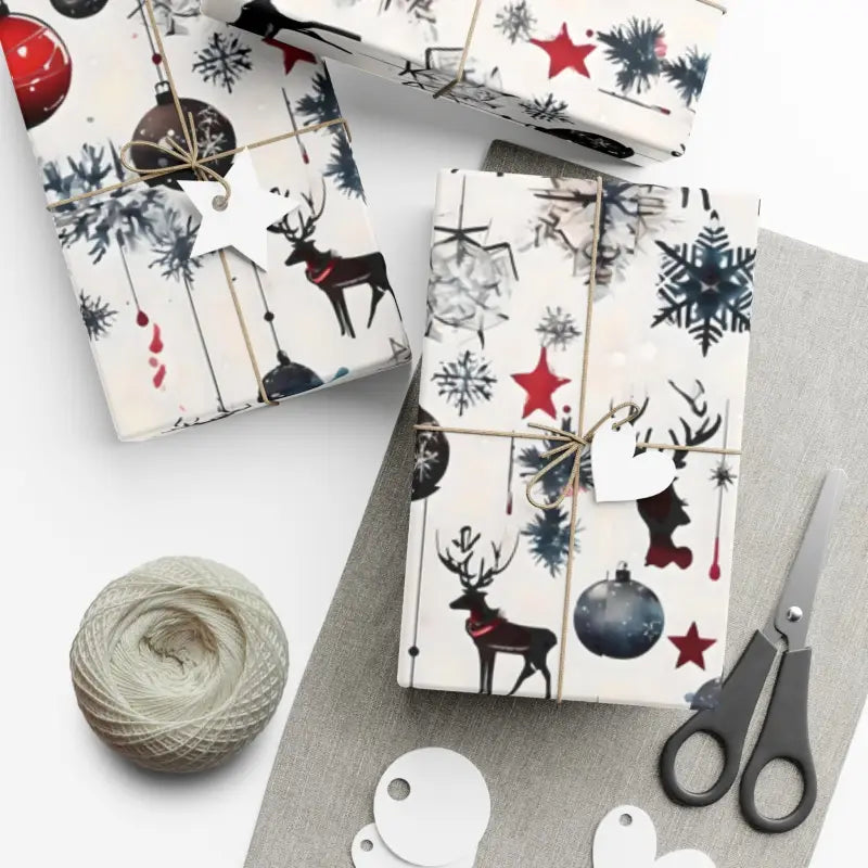 Dazzle with Christmas-themed Gift Wrap Papers Today! - Home Decor