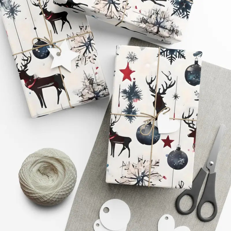 Dazzle with Christmas-themed Gift Wrap Papers Today! - Home Decor