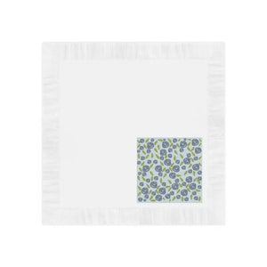 White Coined Paper Napkins - Elegant Table Decor - Dipaliz