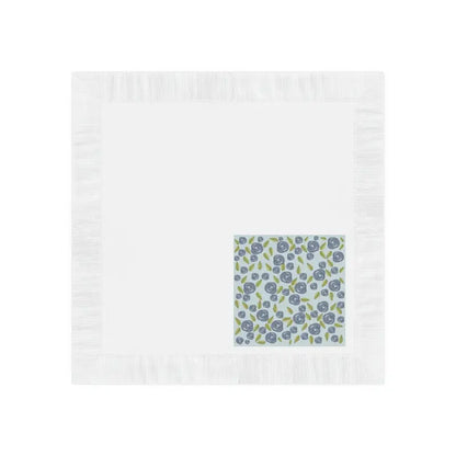 Dazzle your Guests with Luxurious White Coined Paper Napkins - Home Decor