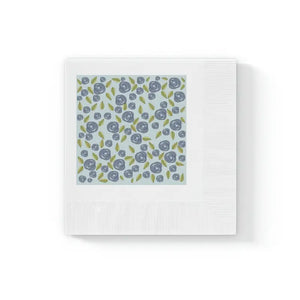 White Coined Paper Napkins - Elegant Table Decor - Dipaliz - 4.8’’ x / 100 Pcs