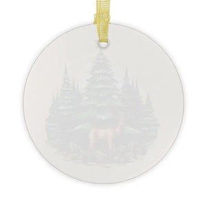 Christmas Reindeer Glass Ornaments - Radiant Shimmer - Dipaliz - Holiday