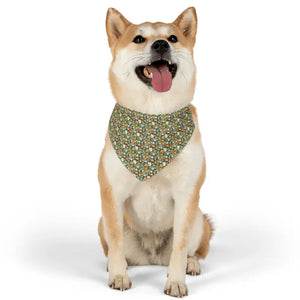 Pet Bandana Collar - Designer Polyester Print - Dipaliz - m - Collars & Harnesses