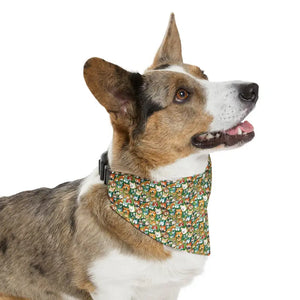 Pet Bandana Collar - Designer Polyester Print - Dipaliz - Collars & Harnesses