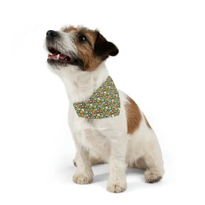 Pet Bandana Collar - Designer Polyester Print - Dipaliz - s - Collars & Harnesses