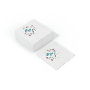 White Coined Napkins - Elegant Party Essential - Dipaliz - Paper