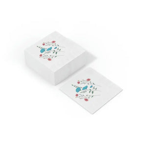 White Coined Napkins - Elegant Party Essential - Dipaliz - Paper