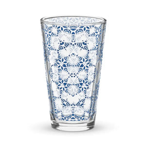 Shaker Pint Glass - Dazzling Blue 16oz - Dipaliz - Beer Glasses