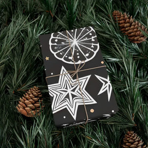 Gift Wrap Papers Christmas Stars Vibrant Holiday Style - Dipaliz - Wrapping Paper