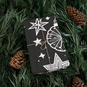 Gift Wrap Papers Christmas Stars Vibrant Holiday Style - Dipaliz - Wrapping Paper