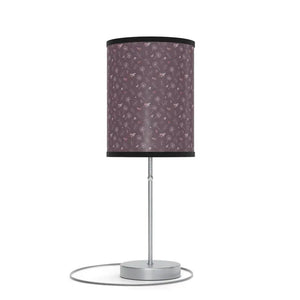 Mauve Lamp Dandelions Pattern Home Decor Stand Light - Dipaliz - Black / Silver / one Size - Lamps