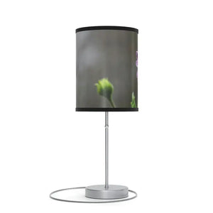 Purple African Daisy Steel Lamp - Elegant Home Decor - Dipaliz - Black / Silver / one Size - Lamps