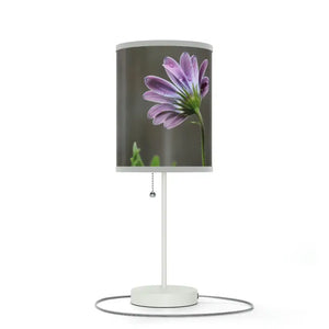Purple African Daisy Steel Lamp - Elegant Home Decor - Dipaliz - Lamps