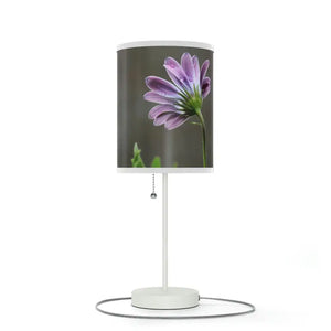Purple African Daisy Steel Lamp - Elegant Home Decor - Dipaliz - Lamps
