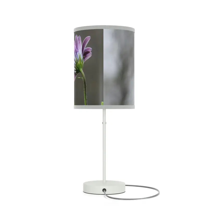 Dazzling Purple African Daisy Lamp Brightens your Space - Home Decor