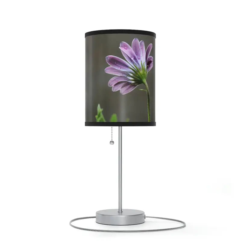 Dazzling Purple African Daisy Lamp Brightens your Space - Home Decor