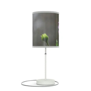 Purple African Daisy Steel Lamp - Elegant Home Decor - Dipaliz - Light Grey / White / one Size - Lamps