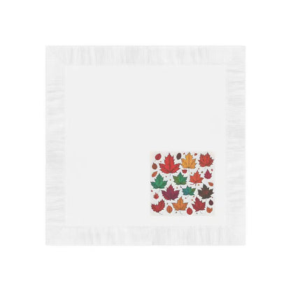 Party-ready Sparkle with White Coined Napkins - Home Decor