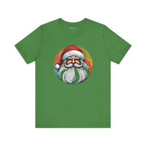 Cozy Santa Unisex Jersey Short Sleeve Tee - Dipaliz - Leaf / s - T-shirts