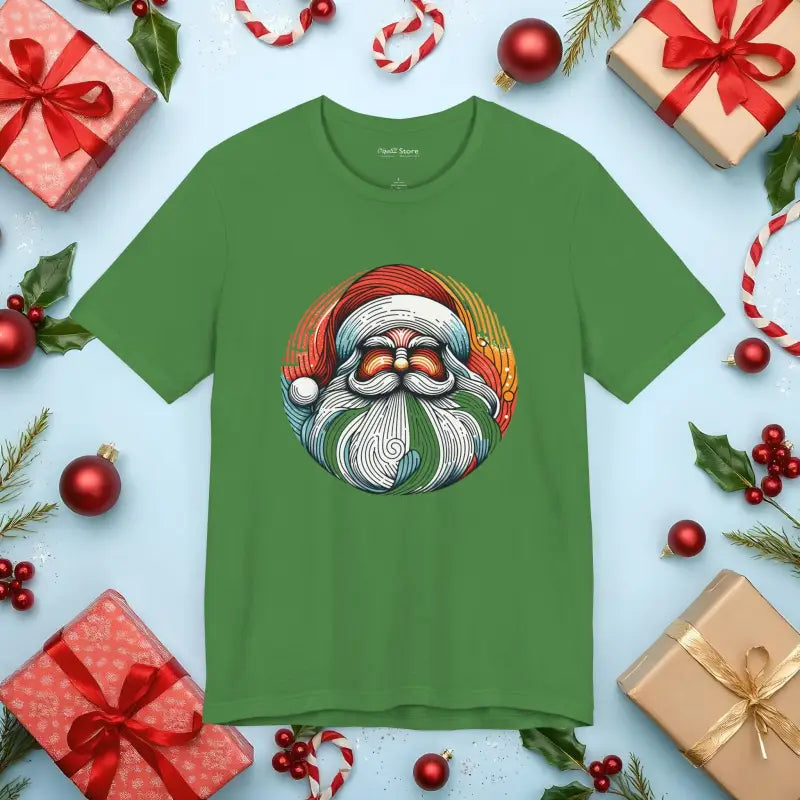 Cozy Santa Unisex Jersey: Festive Comfort for All - T-shirt