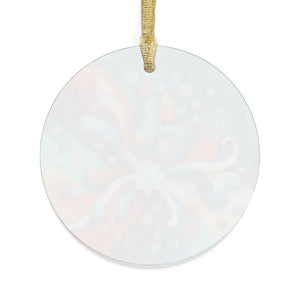 Vibrant Snowflake Acrylic Ornaments - Holiday Decor - Dipaliz