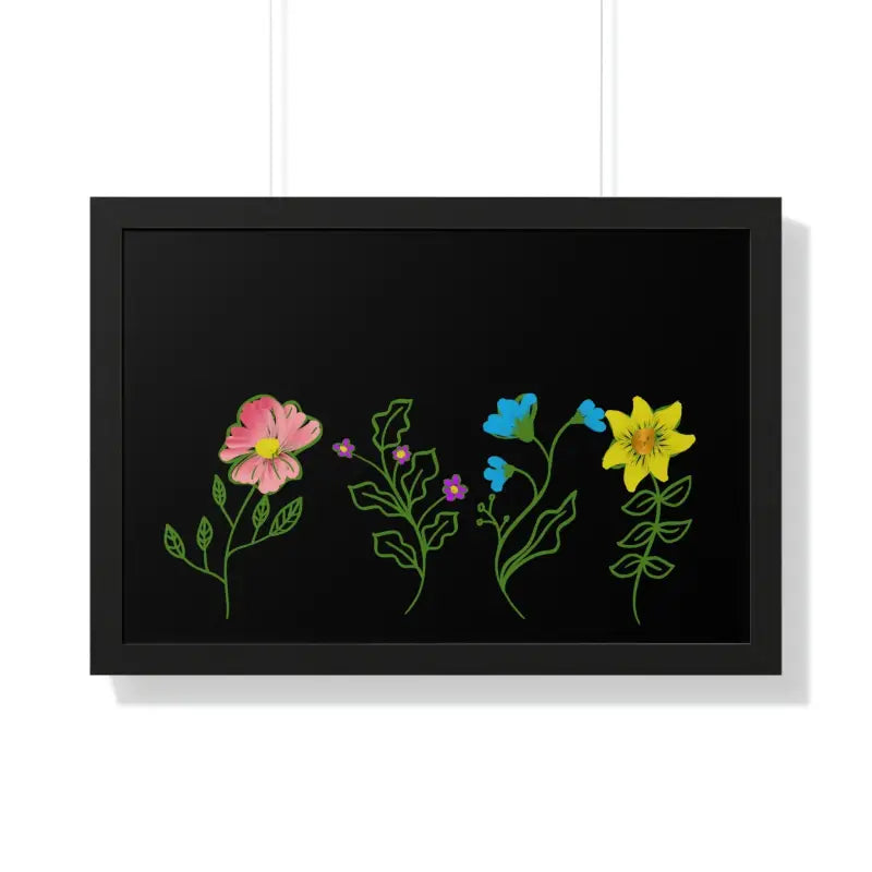 Transform your Space with Dipaliz Framed Horizontal Posters! - 30’’ x 20’’ / Black Poster