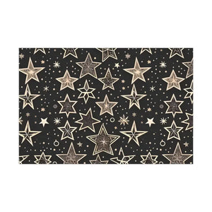 Christmas Stars Gift Wrap Papers - Festive Elegant Design - Dipaliz - Wrapping Paper