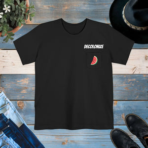 Premium Unisex Pocket Tee - Soft Airlume Cotton - Dipaliz - T-shirts