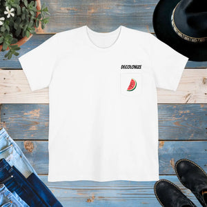Premium Unisex Pocket Tee - Soft Airlume Cotton - Dipaliz - T-shirts