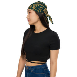 Floral All-over Print Bandana - Recycled Polyester - Dipaliz - Bandanas & Headties