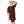 Deep Red Floral Dress – Oversize Fit - Dipaliz - Dresses - Xs