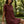 Dresses - Deep Red Floral T-shirt Dress Comfortable Oversize Fit - Dipaliz