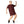 Deep Red Floral Dress – Oversize Fit - Dipaliz - Dresses - Xs