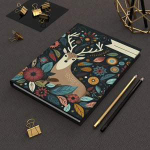 Floral Hardcover Journal - Vibrant Flowers Lined Pages - Dipaliz - Journals