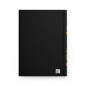 Floral Hardcover Journal - Vibrant Flowers Lined Pages - Dipaliz - Journals