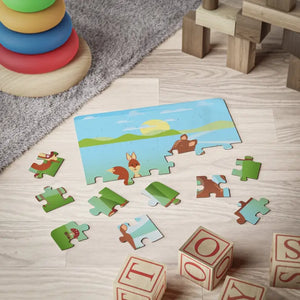 Kids Puzzle with Rounded Corners and Reference Photo - Dipaliz - 30 Pcs (horizontal) - Jigsaw Puzzles